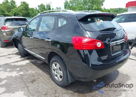 2015 Nissan Rogue Select S из США, поврежденный, VIN JN8AS5MT9FW650455